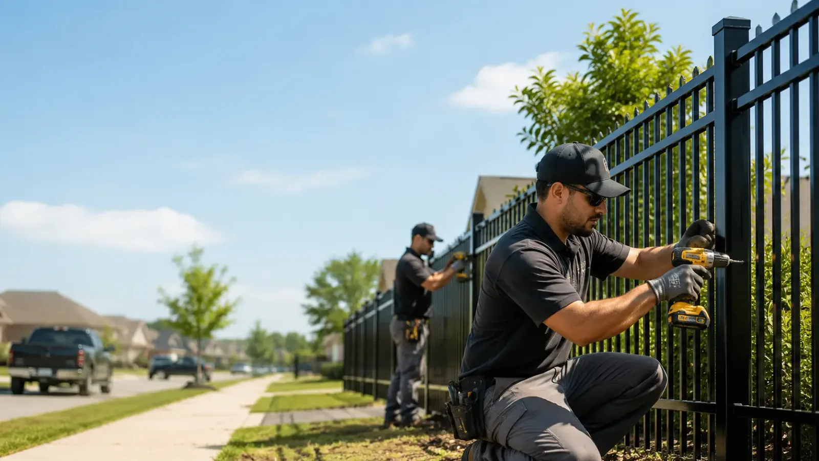 Metal Fence Installation in Oak Vale, MS